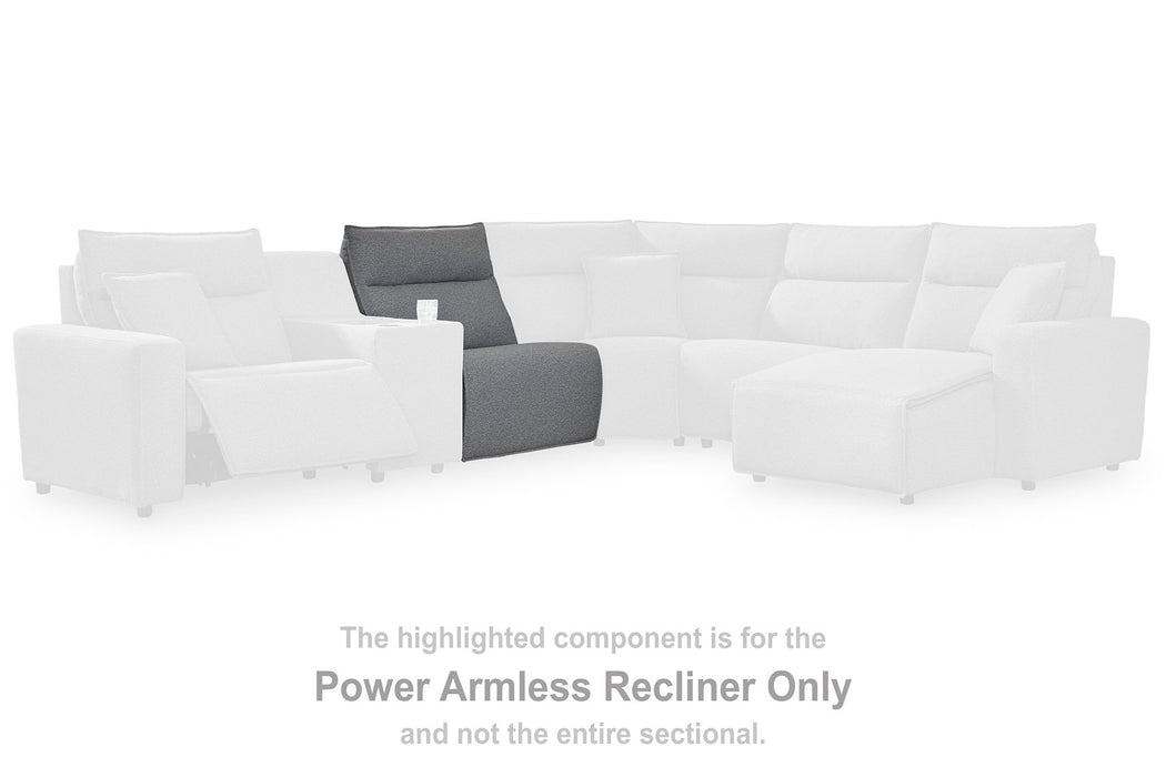 Modmax Power Reclining Sectional - Holmwood's Furniture & Design Center (Somersworth, NH)
