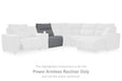 Modmax Reclining Sectional with Console - Holmwood's Furniture & Design Center (Somersworth, NH)