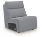 Modmax Reclining Sectional with Console - Holmwood's Furniture & Design Center (Somersworth, NH)