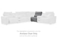 Modmax Reclining Sectional with Console - Holmwood's Furniture & Design Center (Somersworth, NH)