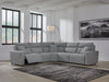 Modmax Power Reclining Sectional - Holmwood's Furniture & Design Center (Somersworth, NH)