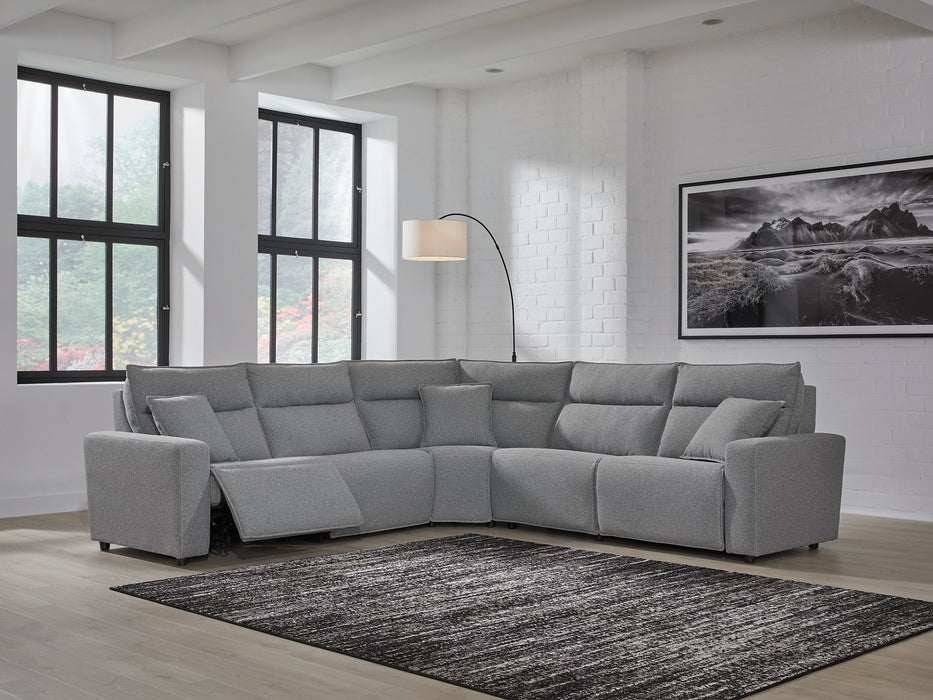 Modmax Power Reclining Sectional - Holmwood's Furniture & Design Center (Somersworth, NH)