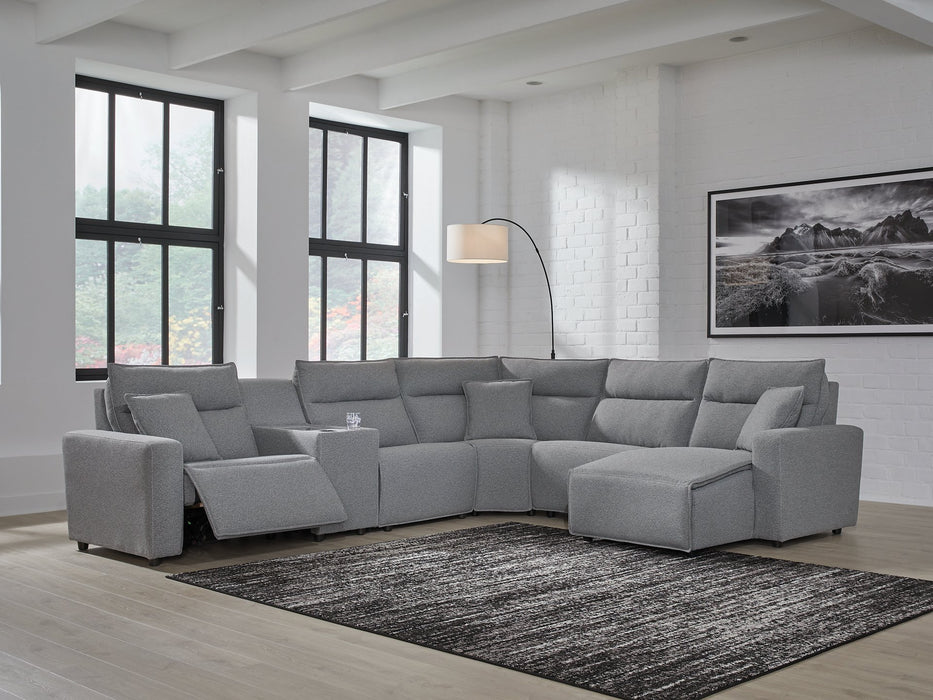 Modmax Power Reclining Sectional - Holmwood's Furniture & Design Center (Somersworth, NH)