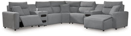 Modmax Power Reclining Sectional with Chaise - Holmwood's Furniture & Design Center (Somersworth, NH)