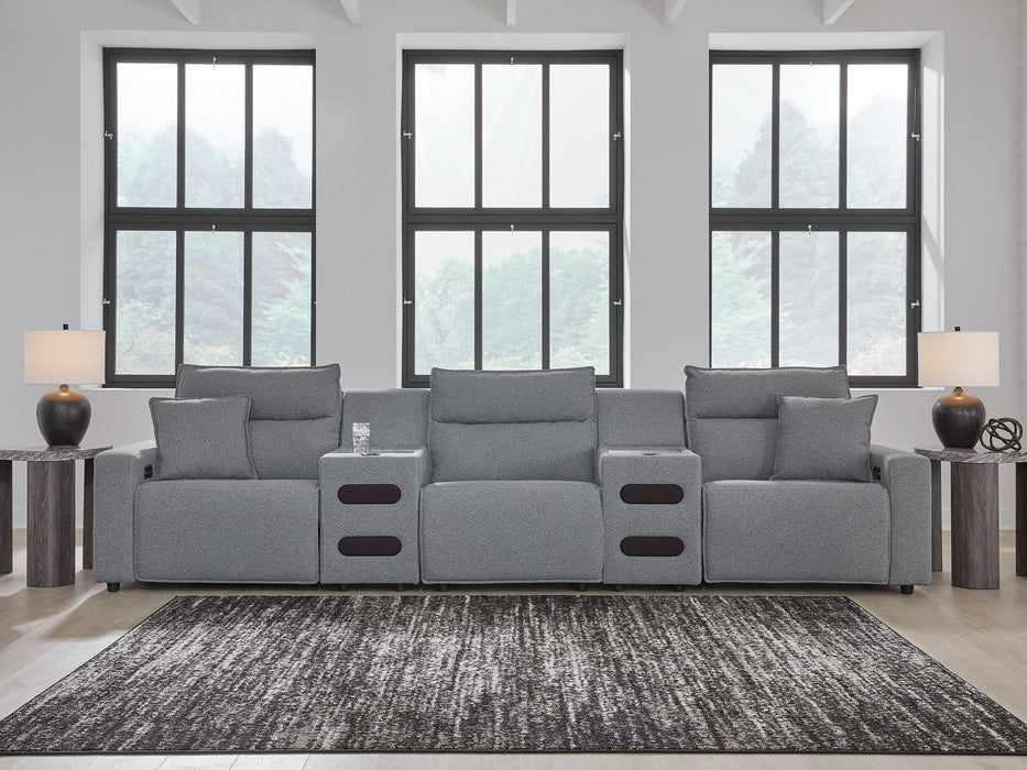 Modmax Power Reclining Sectional - Holmwood's Furniture & Design Center (Somersworth, NH)