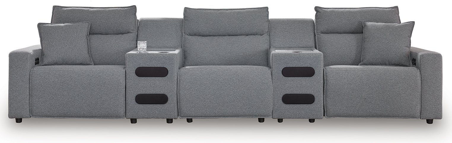 Modmax Power Reclining Sectional - Holmwood's Furniture & Design Center (Somersworth, NH)