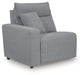 Modmax Reclining Sectional with Console - Holmwood's Furniture & Design Center (Somersworth, NH)