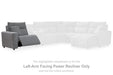 Modmax Reclining Sectional with Console - Holmwood's Furniture & Design Center (Somersworth, NH)