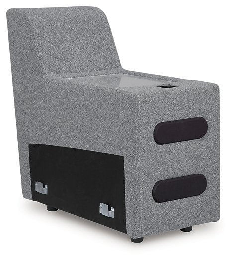 Modmax Reclining Sectional with Audio Console - Holmwood's Furniture & Design Center (Somersworth, NH)
