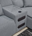 Modmax Power Reclining Sectional - Holmwood's Furniture & Design Center (Somersworth, NH)