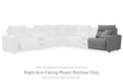 Modmax Reclining Sectional with Console - Holmwood's Furniture & Design Center (Somersworth, NH)