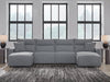 Modmax Power Reclining Sectional with Chaise - Holmwood's Furniture & Design Center (Somersworth, NH)