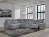 Modmax Power Reclining Sectional with Chaise - Holmwood's Furniture & Design Center (Somersworth, NH)
