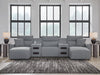Modmax Power Reclining Sectional with Chaise - Holmwood's Furniture & Design Center (Somersworth, NH)