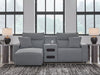 Modmax Power Reclining Sectional with Chaise - Holmwood's Furniture & Design Center (Somersworth, NH)
