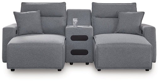 Modmax Power Reclining Sectional with Chaise - Holmwood's Furniture & Design Center (Somersworth, NH)