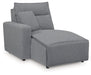 ModMax II Reclining Sectional with Chaise and Audio Console - Holmwood's Furniture & Design Center (Somersworth, NH)