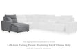 Modmax Power Reclining Sectional with Chaise - Holmwood's Furniture & Design Center (Somersworth, NH)