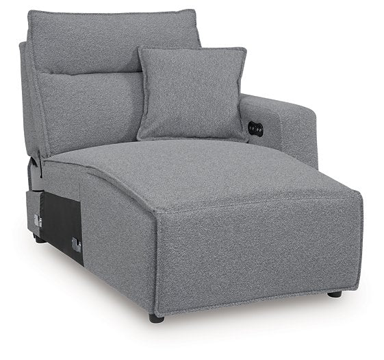 Modmax Power Reclining Sectional with Chaise - Holmwood's Furniture & Design Center (Somersworth, NH)