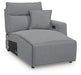 Modmax Power Reclining Sectional with Chaise - Holmwood's Furniture & Design Center (Somersworth, NH)