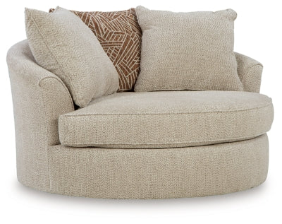 Steelwater Retreat Oversized Swivel Accent Chair - Holmwood's Furniture & Design Center (Somersworth, NH)