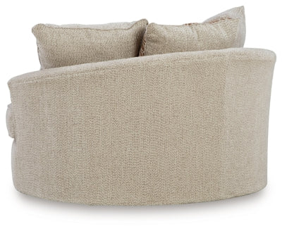 Steelwater Retreat Oversized Swivel Accent Chair - Holmwood's Furniture & Design Center (Somersworth, NH)