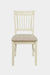 Jofran Craftsman Slat-Back Upholstered Desk Chair in Antique Cream image