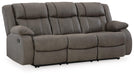 First Base Reclining Sofa - Holmwood's Furniture & Design Center (Somersworth, NH)
