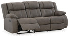 First Base Reclining Sofa - Holmwood's Furniture & Design Center (Somersworth, NH)