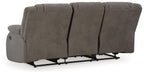 First Base Reclining Sofa - Holmwood's Furniture & Design Center (Somersworth, NH)