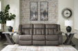 First Base Reclining Sofa - Holmwood's Furniture & Design Center (Somersworth, NH)