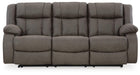 First Base Reclining Sofa - Holmwood's Furniture & Design Center (Somersworth, NH)