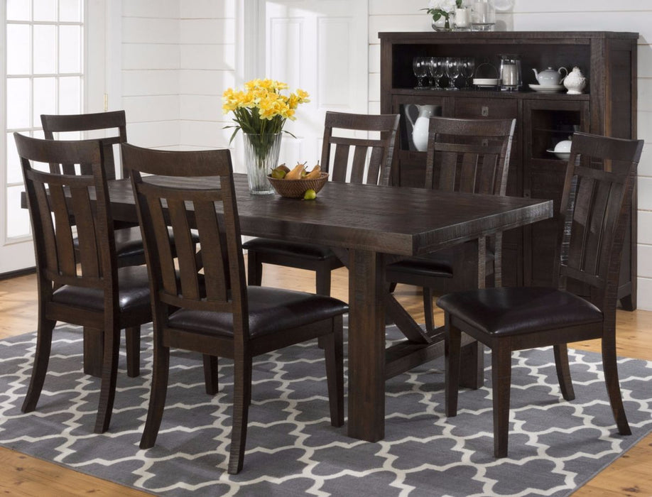 Jofran Kona Grove Rectangular Dining Table in Dark Brown - Holmwood's Furniture & Design Center (Somersworth, NH)