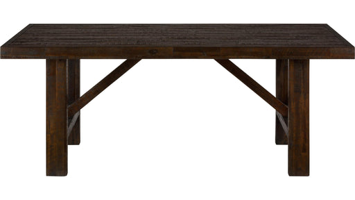 Jofran Kona Grove Dining Table in Chocolate - Holmwood's Furniture & Design Center (Somersworth, NH)