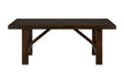 Jofran Kona Grove Rectangular Dining Table in Dark Brown - Holmwood's Furniture & Design Center (Somersworth, NH)