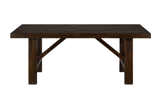 Jofran Kona Grove Rectangular Dining Table in Dark Brown - Holmwood's Furniture & Design Center (Somersworth, NH)