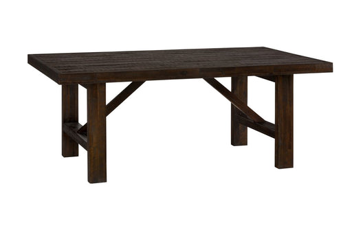 Jofran Kona Grove Rectangular Dining Table in Dark Brown image