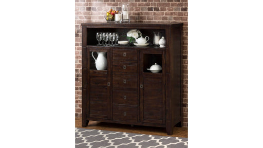 Jofran Kona Grove Cabinet in Chocolate - Holmwood's Furniture & Design Center (Somersworth, NH)