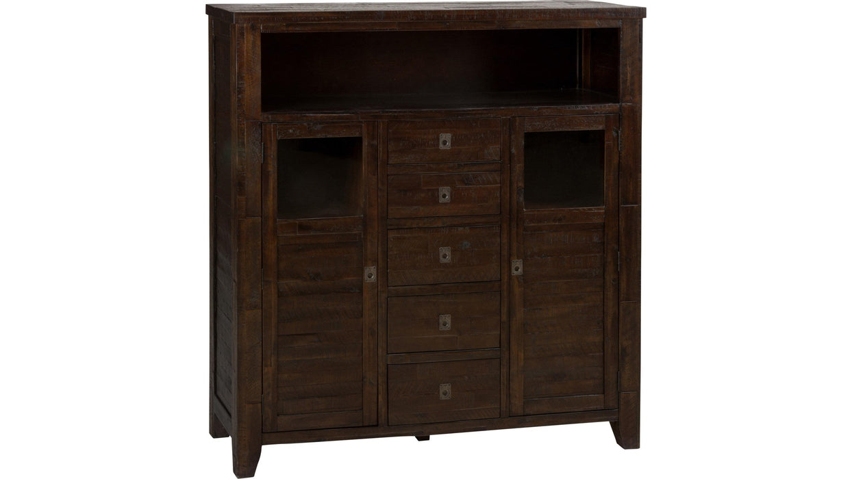 Jofran Kona Grove Cabinet in Chocolate - Holmwood's Furniture & Design Center (Somersworth, NH)