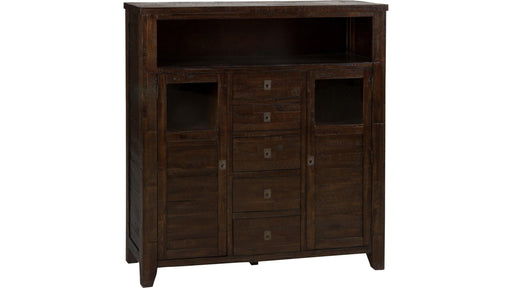 Jofran Kona Grove Cabinet in Chocolate - Holmwood's Furniture & Design Center (Somersworth, NH)