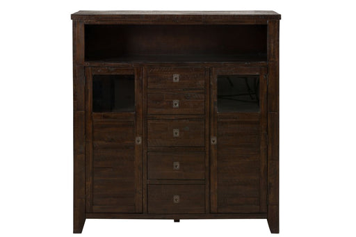 Jofran Kona Grove Dining Cabinet in Dark Brown - Holmwood's Furniture & Design Center (Somersworth, NH)