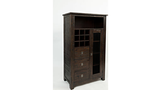 Jofran Kona Grove Wine Pantry in Chocolate - Holmwood's Furniture & Design Center (Somersworth, NH)