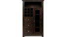 Jofran Kona Grove Wine Pantry in Chocolate - Holmwood's Furniture & Design Center (Somersworth, NH)
