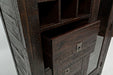 Jofran Kona Grove Wine Pantry in Dark Brown - Holmwood's Furniture & Design Center (Somersworth, NH)