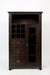 Jofran Kona Grove Wine Pantry in Dark Brown - Holmwood's Furniture & Design Center (Somersworth, NH)