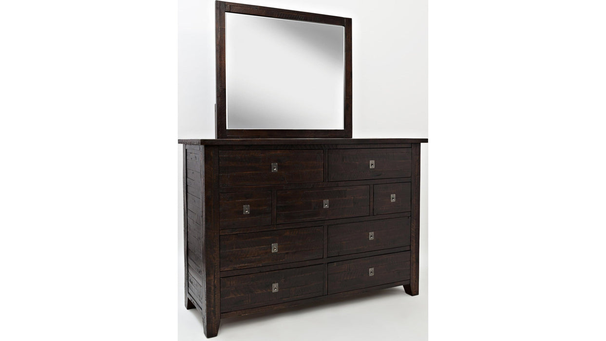 Jofran Kona Grove Mirror in Deep Chocolate - Holmwood's Furniture & Design Center (Somersworth, NH)