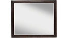 Jofran Kona Grove Mirror in Deep Chocolate - Holmwood's Furniture & Design Center (Somersworth, NH)