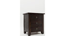 Jofran Kona Grove Nightstand in Deep Chocolate - Holmwood's Furniture & Design Center (Somersworth, NH)