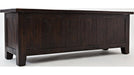 Jofran Kona Grove Blanket Chest in Deep Chocolate - Holmwood's Furniture & Design Center (Somersworth, NH)