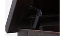 Jofran Kona Grove Blanket Chest in Deep Chocolate - Holmwood's Furniture & Design Center (Somersworth, NH)